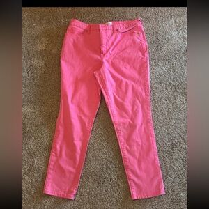 Vibrant Pink crop pants